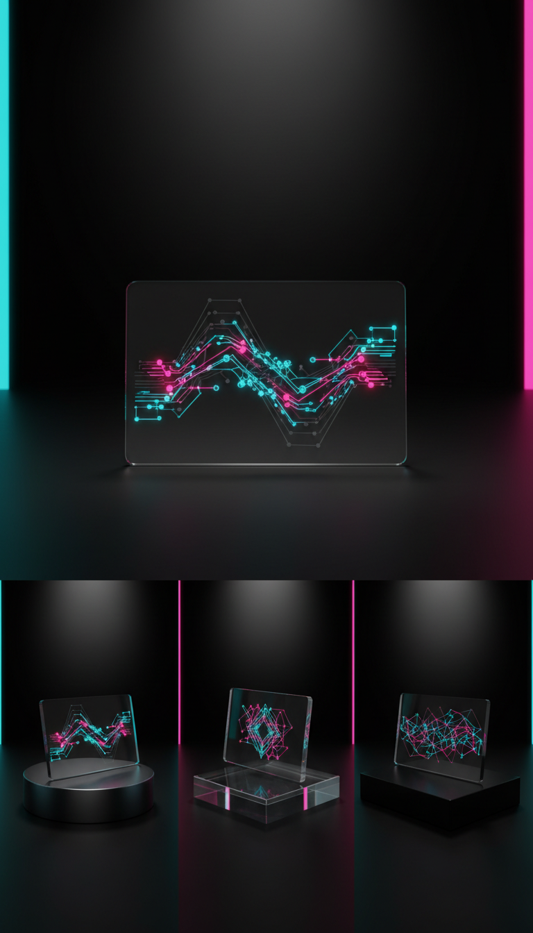 NextGen.io domain acrylic card