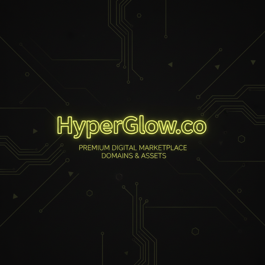 HyperGlow.co domain card
