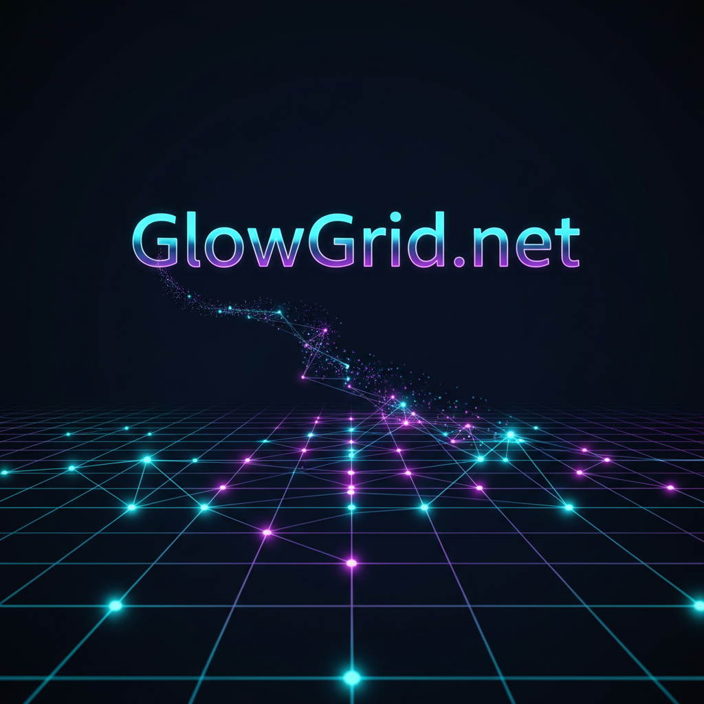 Glowing grid product image for GlowGrid.net