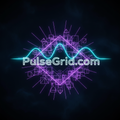 Neon grid pulse product image for PulseGrid.com