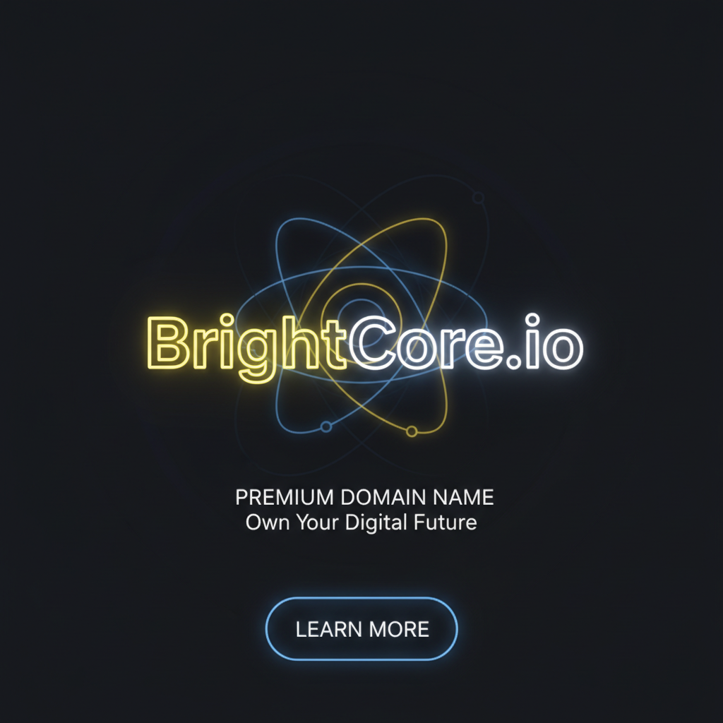 BrightCore.io brandable domain