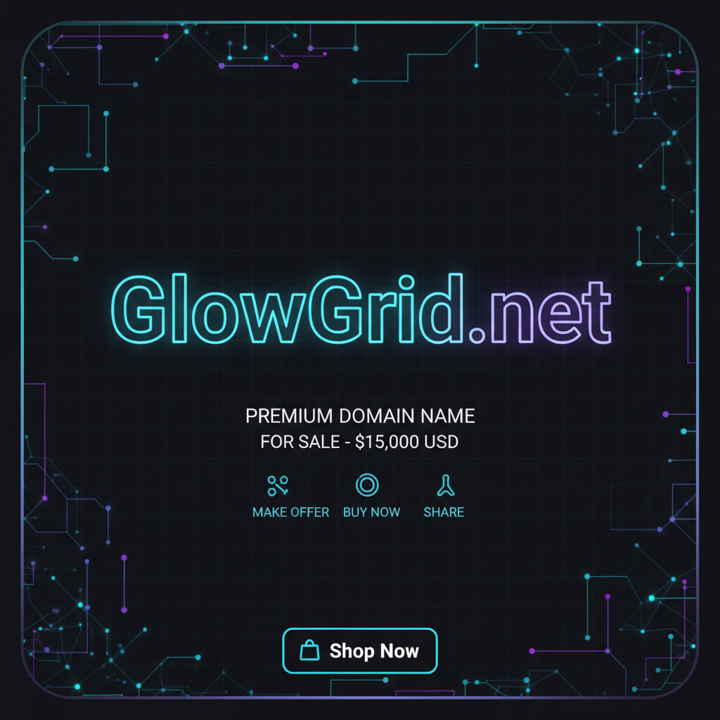 GlowGrid.net brandable domain