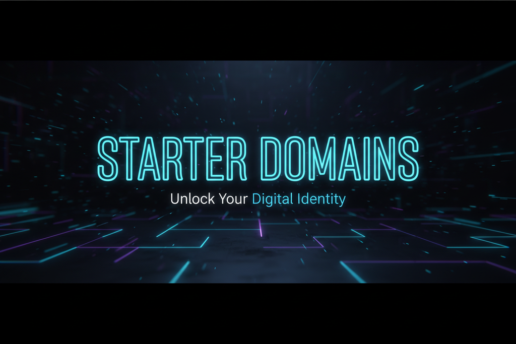 Starter Domains Banner